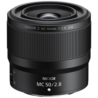 Nikon NIKKOR Z Series 50mm f/2.8 AF MC FX Full Frame Macro Prime Lens for Z-Mount Mirrorless Camera