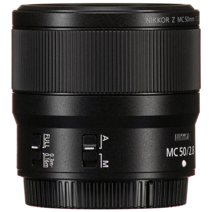 Nikon NIKKOR Z Series 50mm f/2.8 AF MC FX Full Frame Macro Prime Lens for Z-Mount Mirrorless Camera