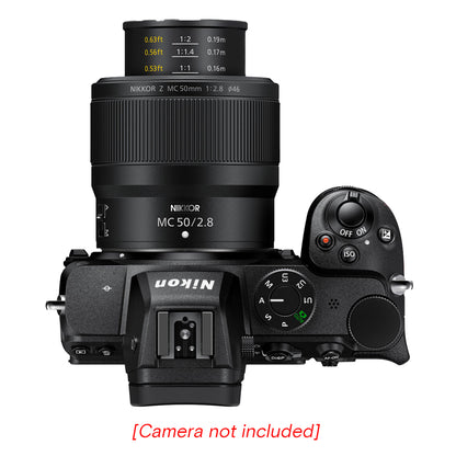 Nikon NIKKOR Z Series 50mm f/2.8 AF MC FX Full Frame Macro Prime Lens for Z-Mount Mirrorless Camera