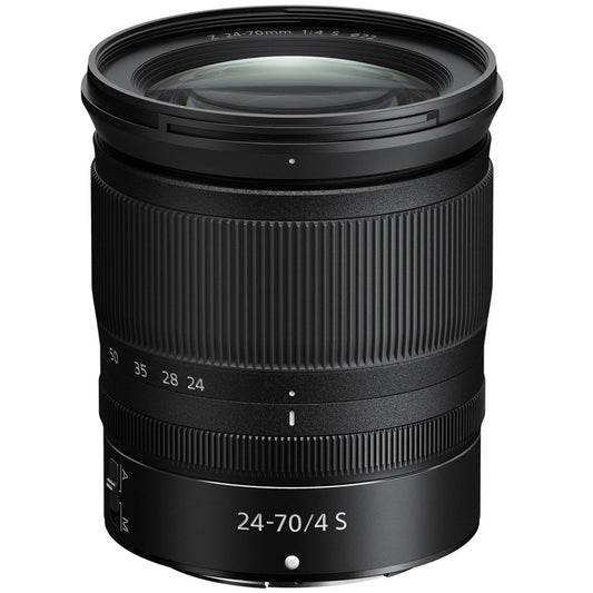Nikon NIKKOR Z Series 24-70mm f/4 AF S FX Full Frame  Wide Angle Zoom Lens for Z-Mount Mirrorless Camera | JMA704DA