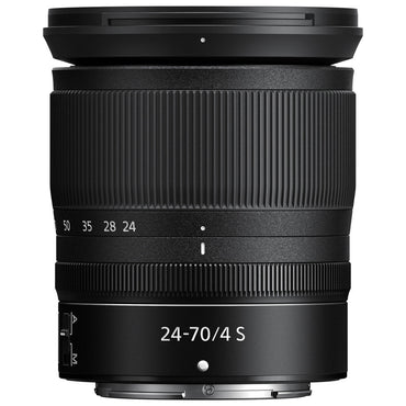 Nikon NIKKOR Z Series 24-70mm f/4 AF S FX Full Frame  Wide Angle Zoom Lens for Z-Mount Mirrorless Camera