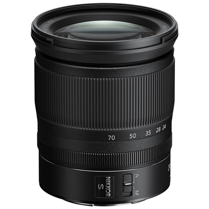 Nikon NIKKOR Z Series 24-70mm f/4 AF S FX Full Frame  Wide Angle Zoom Lens for Z-Mount Mirrorless Camera