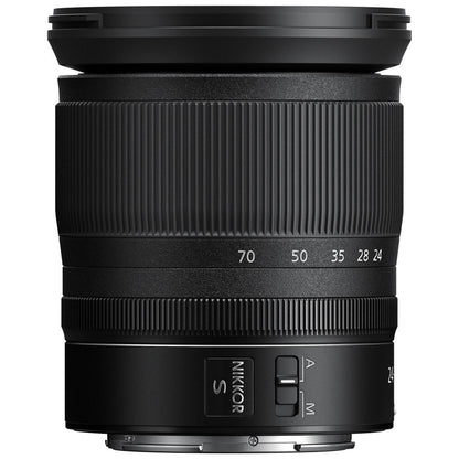 Nikon NIKKOR Z Series 24-70mm f/4 AF S FX Full Frame  Wide Angle Zoom Lens for Z-Mount Mirrorless Camera