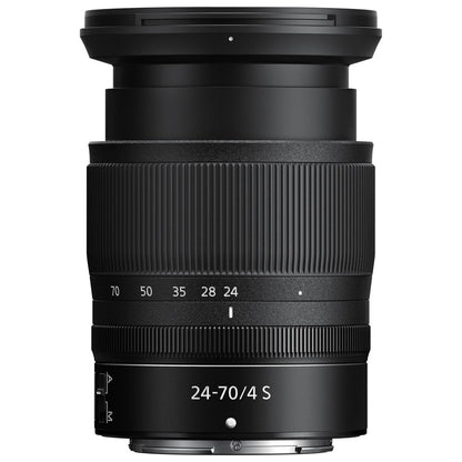 Nikon NIKKOR Z Series 24-70mm f/4 AF S FX Full Frame  Wide Angle Zoom Lens for Z-Mount Mirrorless Camera