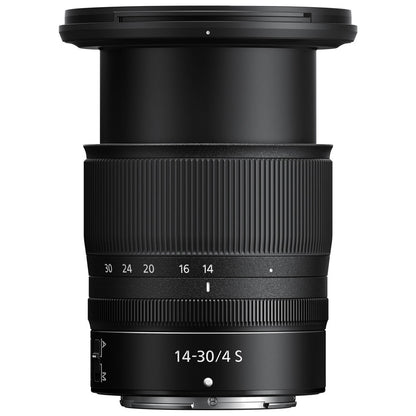 Nikon NIKKOR Z Series 14-30mm f/4 AF S FX Full Frame Wide Angle Zoom Lens for Z-Mount Mirrorless Camera