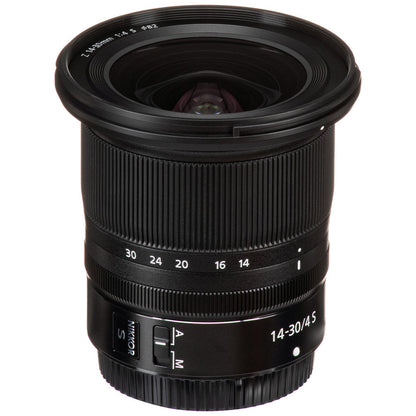 Nikon NIKKOR Z Series 14-30mm f/4 AF S FX Full Frame Wide Angle Zoom Lens for Z-Mount Mirrorless Camera