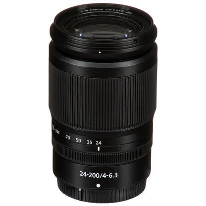 Nikon NIKKOR Z Series 24-200mm f/4-6.3 AF VR FX Full Frame Telephoto Zoom Lens for Z-Mount Mirrorless Camera