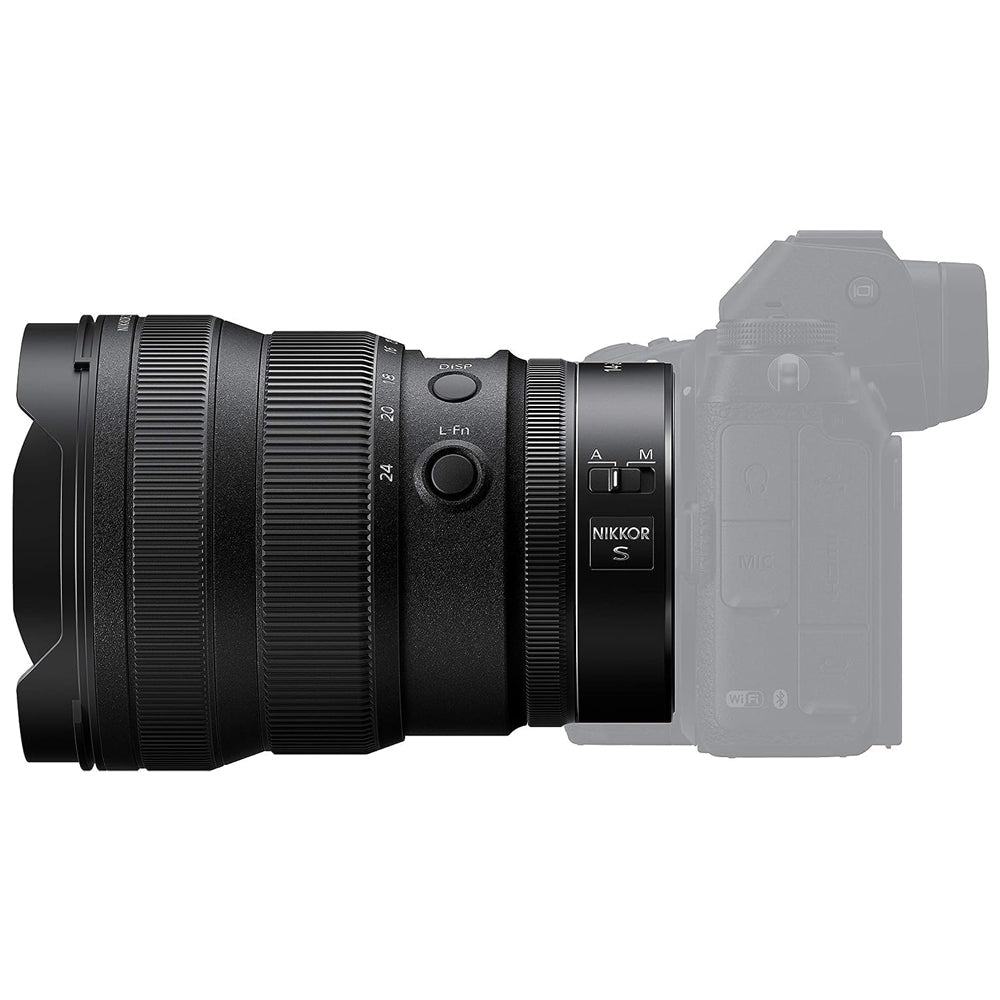 Nikon NIKKOR Z Series 14-24mm f/2.8 AF VR S FX Full Frame Wide Angle Zoom Lens for Z-Mount Mirrorless Camera | JMA711DA