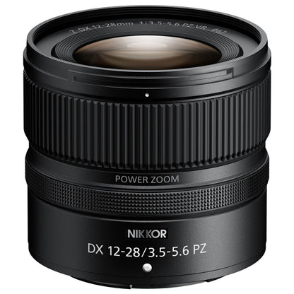 Nikon NIKKOR Z Series 12-28mm f/3.5-5.6 Power Zoom PZ AF VR DX APS-C Wide Angle Zoom Lens for Z-Mount Mirrorless Camera