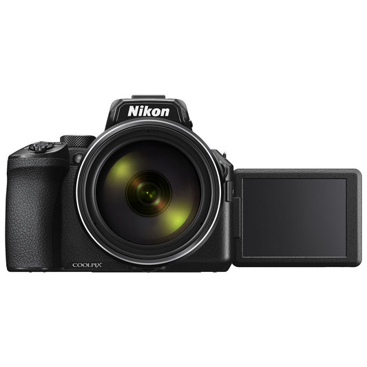 Nikon COOLPIX P950 Compact Digital Camera with Integrated NIKKOR 83x Optical Zoom 24-2000mm  f/2.8-6.5 Lens with Vari-Angle LCD Monitor, 4K 30fps UHD Video Recording, 16MP 3" BSI CMOS Sensor, EXPEED Image Processor. Wi-Fi and Bluetooth