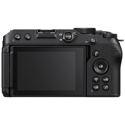Nikon Z Series Z30 Mirrorless Vlogging Camera with 20.9 Megapixel DX APS-C Format Sensor, 4K 30fps Video Recording and Streaming, and Eye and Face Detection Hybrid Autofocus - Kits Available