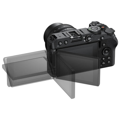 Nikon Z Series Z30 Mirrorless Vlogging Camera with 20.9 Megapixel DX APS-C Format Sensor, 4K 30fps Video Recording and Streaming, and Eye and Face Detection Hybrid Autofocus - Kits Available