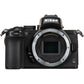 Nikon Z Series Z50 Mirrorless Camera with 20.9 Megapixel DX APS-C Format Sensor, 4K 30fps Video Recording, and Automatic Eye Detection Focus - Body Only