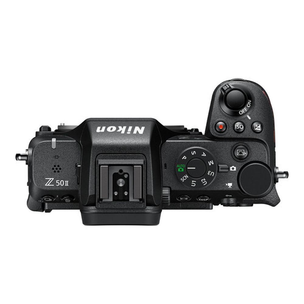 Nikon Z50 II Mirrorless Camera with 16-50mm Lens DX Format APS-C CMOS Sensor, EXPEED 7 Image Processor, 4K UHD / Full HD 120fps Video, 3.2" Tilting Touchscreen LCD, SD Card Slot and WIFI Bluetooth for Photography