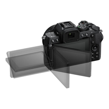 Nikon Z50 II Mirrorless Camera with 16-50mm Lens DX Format APS-C CMOS Sensor, EXPEED 7 Image Processor, 4K UHD / Full HD 120fps Video, 3.2" Tilting Touchscreen LCD, SD Card Slot and WIFI Bluetooth for Photography