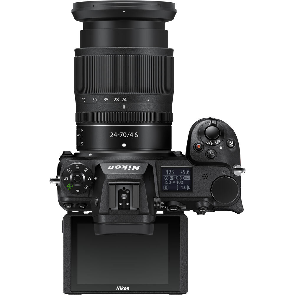 Nikon Z6 II Mirrorless Camera with NIKKOR Z 24-70mm f/4 S Lens Kit BSI CMOS Sensor FX-Format Full Frame Z-Mount Dual EXPEED 6, 4K 30fps Video, 3.2" Tilting Touchscreen LCD, Dual CF Express / Micro SD Memory Card Slots for Content Creation