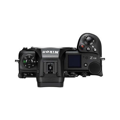 Nikon Z6 III Mirrorless Camera with NIKKOR Z 24-120mm f/4 S Lens Kit Partially Stacked CMOS Sensor FX-Format Full Frame Z-Mount EXPEED 7, 6K N-RAW / ProRes RAW, 4K 120p Video, 3.2" Tilting Touchscreen LCD, Dual CF / MicroSD Card Slots