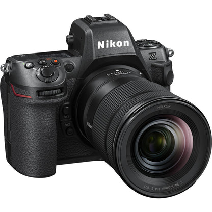 Nikon Z Series Z8 Lightweight Mirrorless Camera with 45.7 Megapixel FX Full Frame Format Stacked Sensor, 8K 60fps Video Recording, and AI Based Subject Detection Automatic Focus - Body Only
