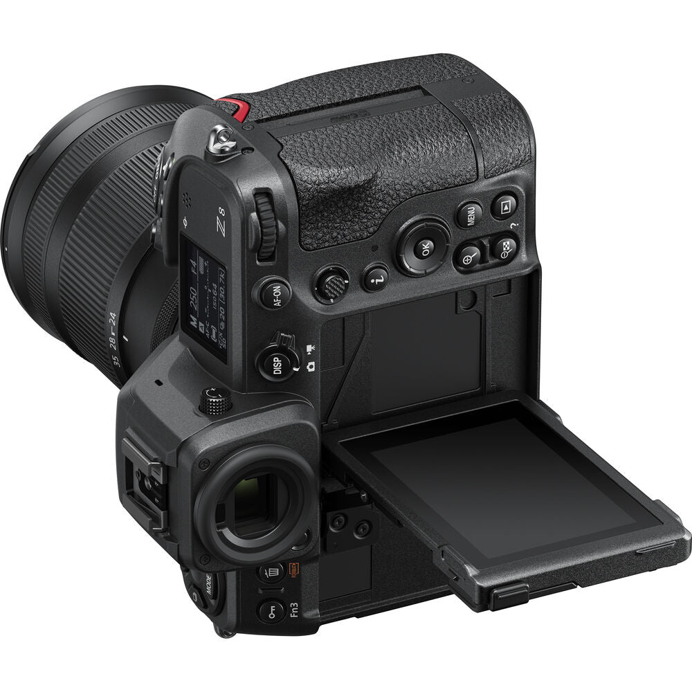 Nikon Z Series Z8 Lightweight Mirrorless Camera with 45.7 Megapixel FX Full Frame Format Stacked Sensor, 8K 60fps Video Recording, and AI Based Subject Detection Automatic Focus - Body Only