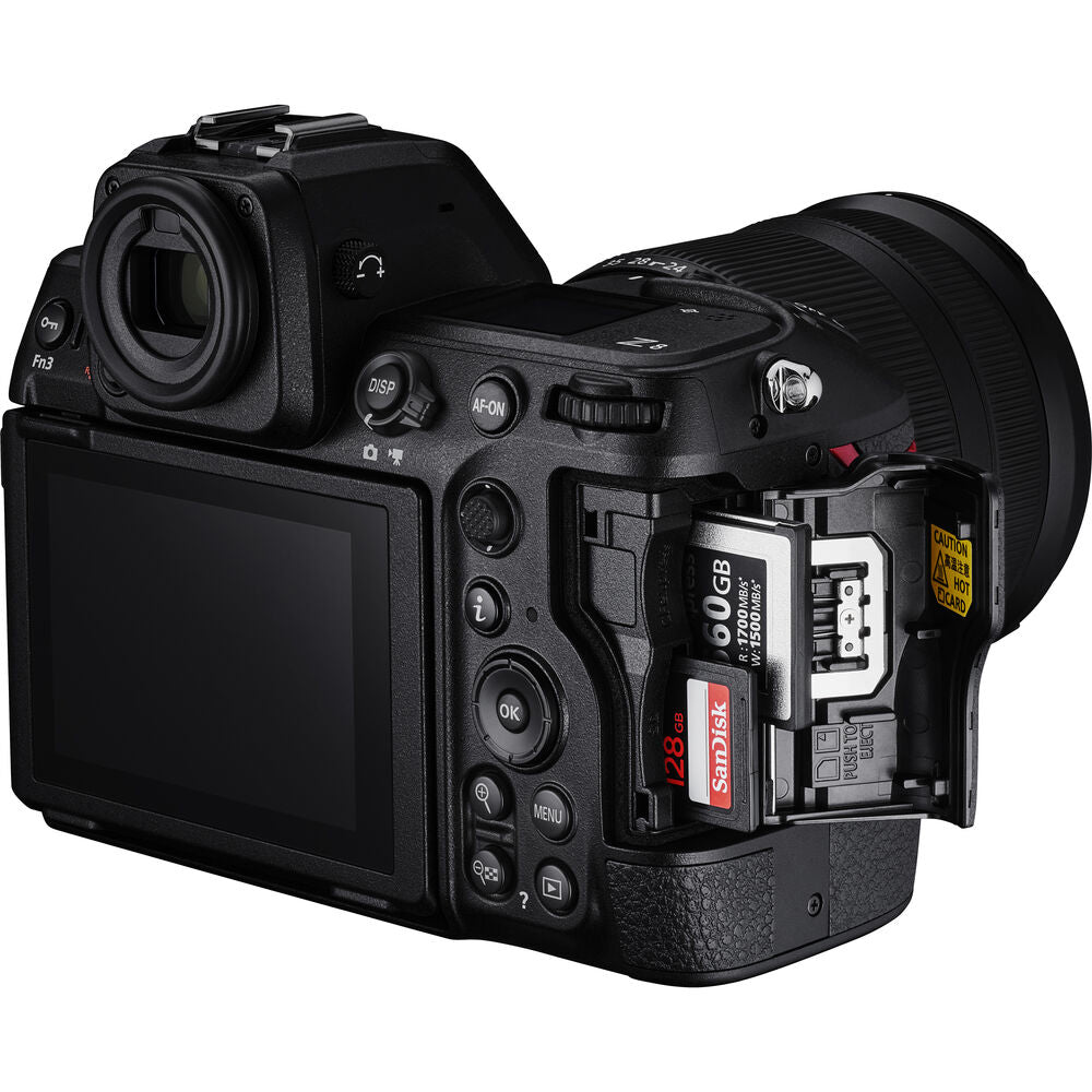 Nikon Z Series Z8 Lightweight Mirrorless Camera with 45.7 Megapixel FX Full Frame Format Stacked Sensor, 8K 60fps Video Recording, and AI Based Subject Detection Automatic Focus - Body Only