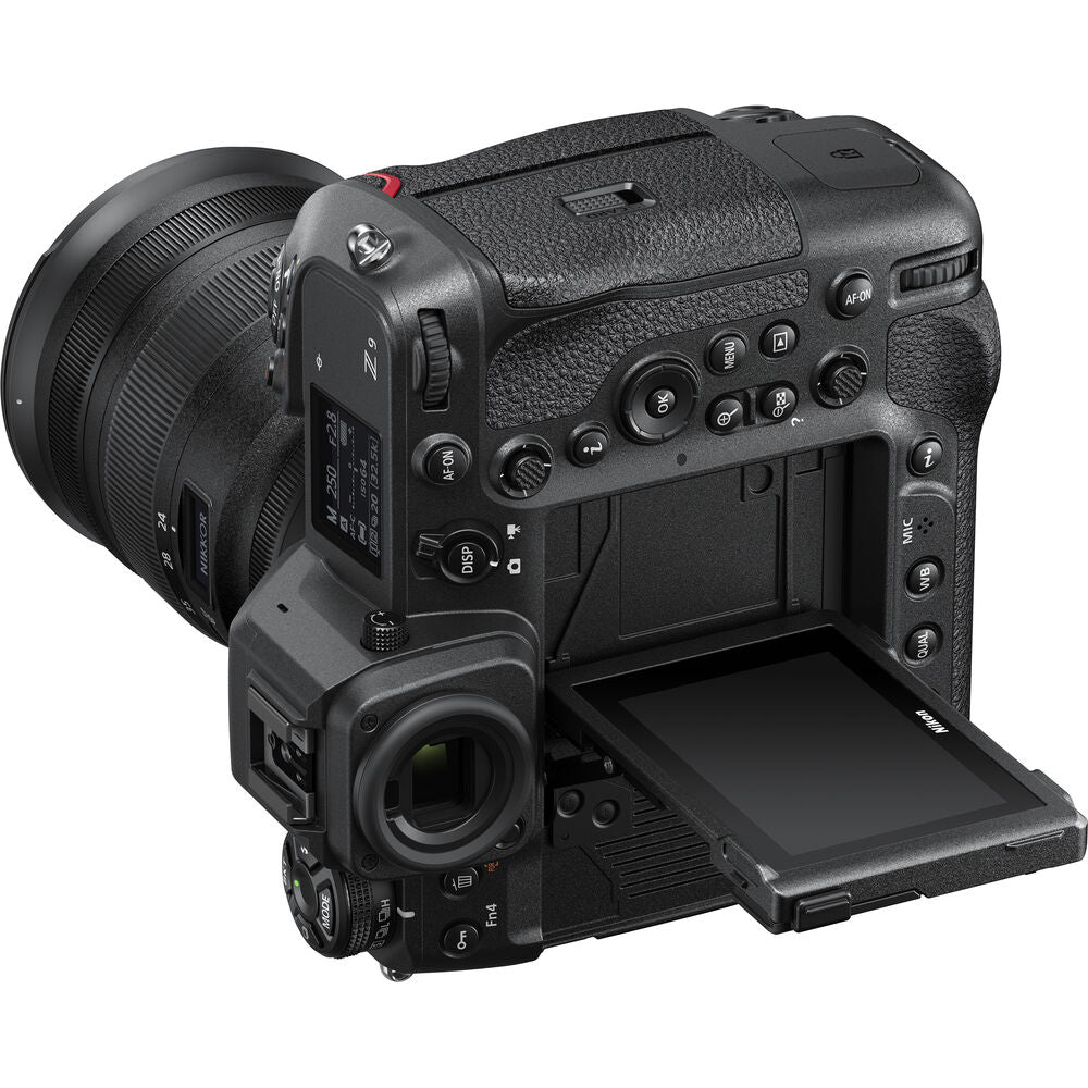 Nikon Z Series Z9 Mirrorless Camera with 45.7 Megapixel FX Full Frame Format Stacked Sensor, 8K 60fps Video Recording, Integrated Vertical Grip, and AI Based Subject Detection Auto Focus - Body Only