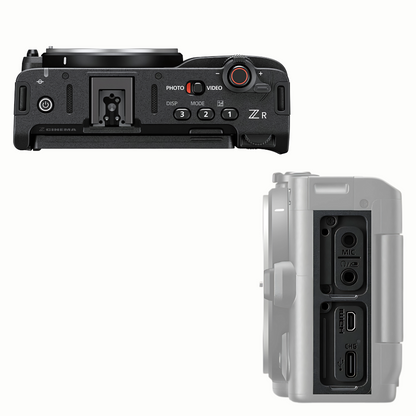 Nikon ZR 6K Mirrorless Cinema Camera Body Z-Mount Full-Frame with REDCODE RAW R3D NE and Hybrid AF