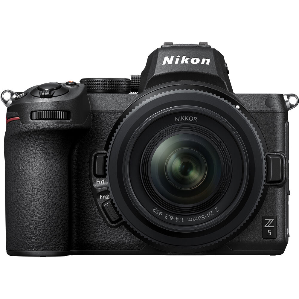Nikon Z Series Z5 Mirrorless Camera with 24.3 Megapixel FX Full Frame Format Sensor, 4K 30fps Video Recording, and Phase and Contrast Detection Hybrid Automatic Focus - Body Only