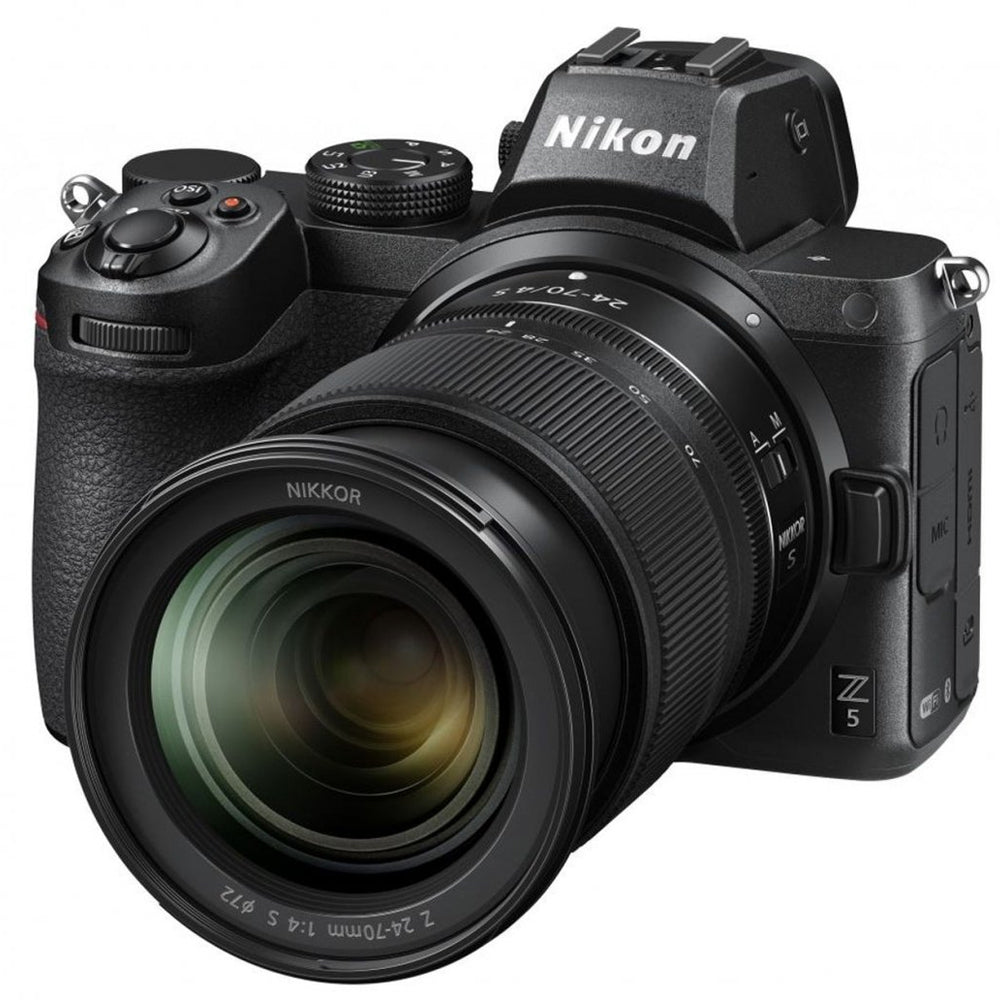 Nikon Z Series Z5 Mirrorless Camera with 24.3 Megapixel FX Full Frame Format Sensor, 4K 30fps Video Recording, and Phase and Contrast Detection Hybrid Automatic Focus - Body Only