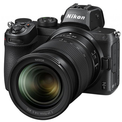 Nikon Z Series Z5 Mirrorless Camera with 24.3 Megapixel FX Full Frame Format Sensor, 4K 30fps Video Recording, and Phase and Contrast Detection Hybrid Automatic Focus - Body Only