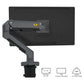 North Bayou NB G60 (27″-45”) Single Monitor Heavy Duty Desk Mount with (75x75mm & 100x100mm) VESA Compatibility, 16kg Load Capacity, +15° to -60° Tilt and ±90° Swivel Angles, and 360° Rotation for Heavy Duty Computers and Gaming PC