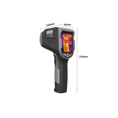 Noyafa NF-521 Infrared Thermal Imaging Camera Thermometer with -10C to 400C Temperature Range, 32x32 Pixels Resolution, Adjustable Emissivity, Micro USB Port for Electrical, Mechanical, Building, HVAC Inspection