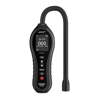 Noyafa NF-604 Halogen Gas Freon Leak Detector - Halogeted Refrigerant Tester with Flexible Gooseneck Probe for Air Conditioning, Car Repair, Appliances, Medical Equipment, and Gas Pipelines - Home Improvement and Industrial Tools