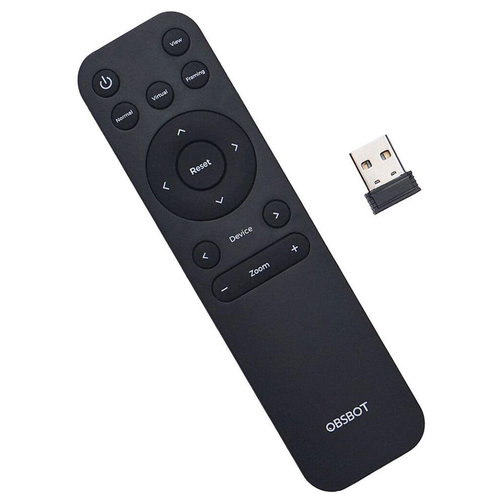 OBSBOT Meet Series Smart Remote Control, Wireless Connection via USB Receiver for Meet 2/ Meet SE