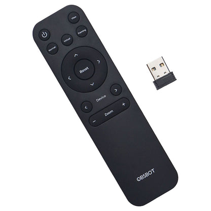 OBSBOT Meet Series Smart Remote Control, Wireless Connection via USB Receiver for Meet 2/ Meet SE