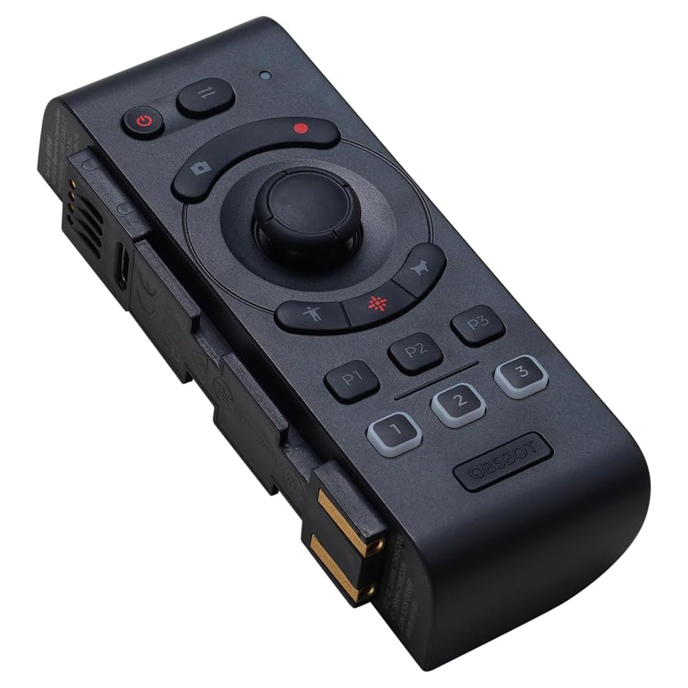 OBSBOT Smart Remote Controller with USB Charging Cable and Bluetooth Built-In Gyroscope for Tail Air PTZ Camera