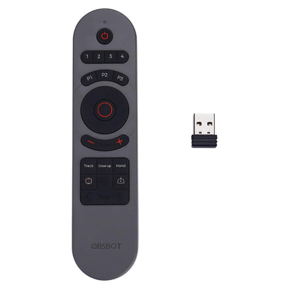 OBSBOT Tiny 2 Smart Remote Control Wireless USB Receiver for Tiny 2/Tiny 4K/1080P Webcam