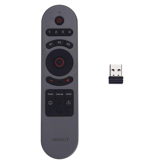 OBSBOT Tiny 2 Smart Remote Control Wireless USB Receiver for Tiny 2/Tiny 4K/1080P Webcam