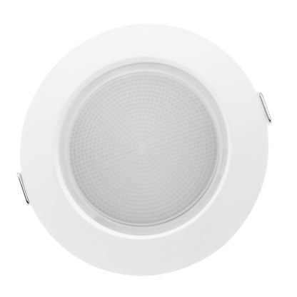 OMNI LED 4" Recessed Circular Downlight 10W 220V with 120 Degree Beam Angle, 20,000 Hours of Operations, Molded Lamp Casing for Interior Lighting (Warm White)