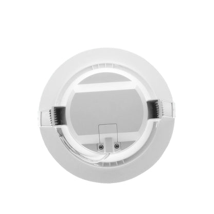 OMNI LED 4" Recessed Circular Downlight 10W 220V with 120 Degree Beam Angle, 20,000 Hours of Operations, Molded Lamp Casing for Interior Lighting (Warm White)