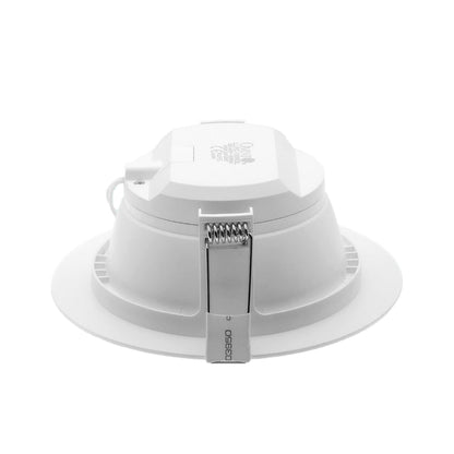 OMNI LED 4" Recessed Circular Downlight 10W 220V with 120 Degree Beam Angle, 20,000 Hours of Operations, Molded Lamp Casing for Interior Lighting (Warm White)