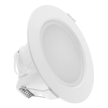 OMNI LED 4" Recessed Circular Downlight 10W 220V with 120 Degree Beam Angle, 20,000 Hours of Operations, Molded Lamp Casing for Interior Lighting (Warm White)