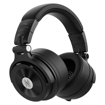 OneOdio Monitor 40 Over-Ear Wired Professional Studio Headphones Hi-Res Headset with 3.5 mm & 6.35 mm Plug (Black) for DJ Monitoring, Laptop, Tablet, Keyboard, Mixer, Guitar