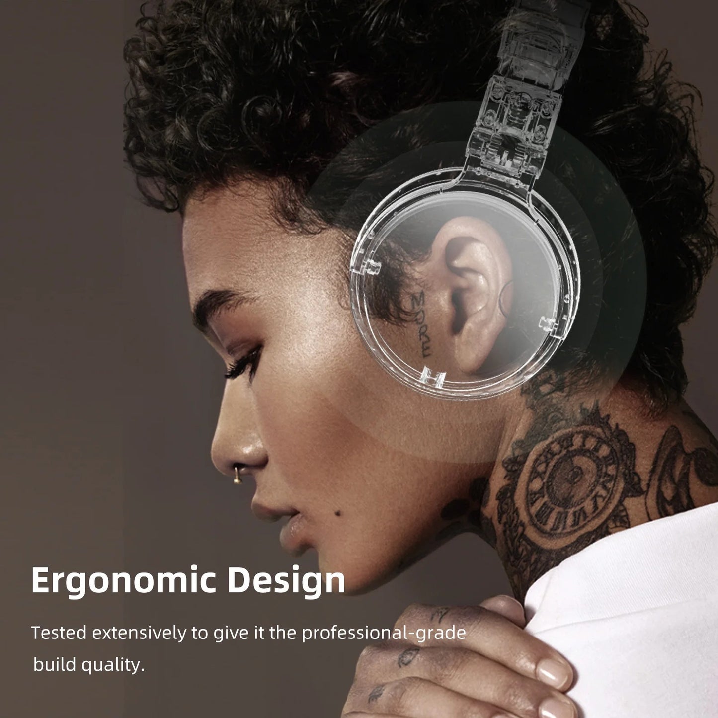 OneOdio Pro 10 Over Ear Wired DJ Studio Headphones with 3.5mm and 6.35mm Swappable AUX Jack Plugs, Foldable Body, Dynamic Bass, and SharePort Music Sharing for Instrument and Audio Mixing - Available in Colors
