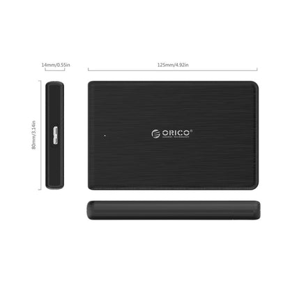 [CLEARANCE] ORICO 2.5" SATA 3.0 HDD / SSD Exterl Enclosure USB 3.0 Micro-B with Max 5Gbps Transfer Rate, 2TB Memory Storage Capacity, UASP Protocol and Tool Free Installation for Windows Mac Linux | 2189U3