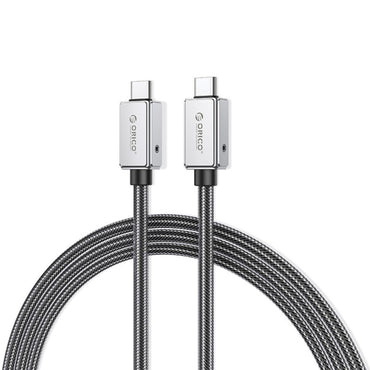[CLEARANCE] ORICO 1 Meter PD 240W 40Gbps USB 4 Type C Fast Charging Data Cable with 8K 60Hz UHD Video Output & Intelligent Chip for iPhone 15 iPad MacBook Samsung Galaxy Tab Xiaomi Mi Pad Smartphone Tablet Laptop Monitor Camera | 240A3-40-10