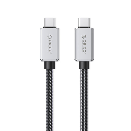Orico 2M 240A3-20 Series USB Type-C Male to Male PD 240W 20Gbps Fast Charging Nylon Braided Video and Data Cable with 4K 60Hz Video Output and E-Marker Chip for Smartphone PC Laptop