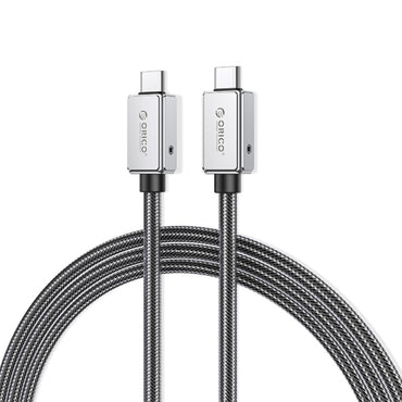 [CLEARANCE] ORICO 1 Meter PD 240W 20Gbps USB 3.2 Gen2 Type C Fast Charging Data Cable with 4K 60Hz UHD Video Output & Intelligent Chip for iPhone 15 iPad MacBook Samsung Galaxy Tab Xiaomi Mi Smartphone Tablet Laptop Monitor Camera | 240A3-20-10