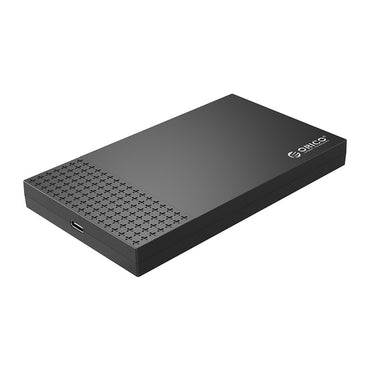 [CLEARANCE] ORICO 2.5 inch SATA to USB 3.1 Gen1 Type C SSD Enclosure Tool-Free with 6Gbps Fast Data Transfer Rate, 0.5m Type C to USB-A Cable, 6TB Max. Disk Capacity for PC, Laptop, Windows, Mac, Linux, Router, TV, PS4 HDD Enclosure | 2526C3-V1