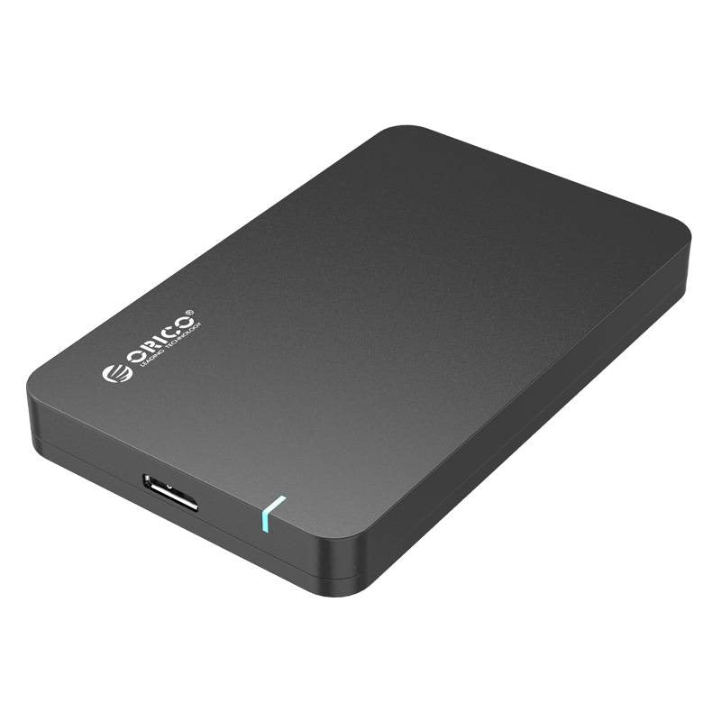 ORICO 2.5" SATA 3.0 HDD / SSD Exterl Enclosure USB 3.0 Micro-B with Max 5Gbps Transfer Rate, 2TB Memory Storage Capacity, UASP Protocol and Intelligent Chip for Windows Vista XP Mac Linux Unix | 2569S3-V2