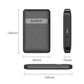 ORICO 2.5 inch SATA to USB 3.1 Type C SSD Enclosure Tool-Free with 6Gbps Fast Data Transfer Rate, 0.5m Type C to USB-A Cable, 6TB Max. Disk Capacity for PC, Laptop, Windows, Mac, Linux, Router, TV, PS4 HDD Enclosure | 2577C3-V1